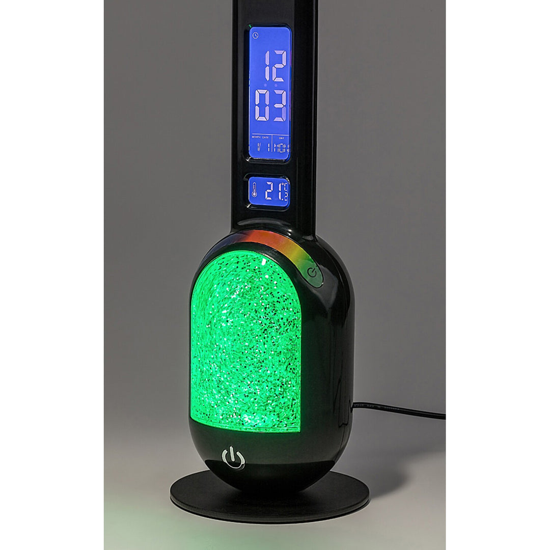 Lampada da scrivania Rabalux Figen LED RGB 5 W nera IP20 5000 K