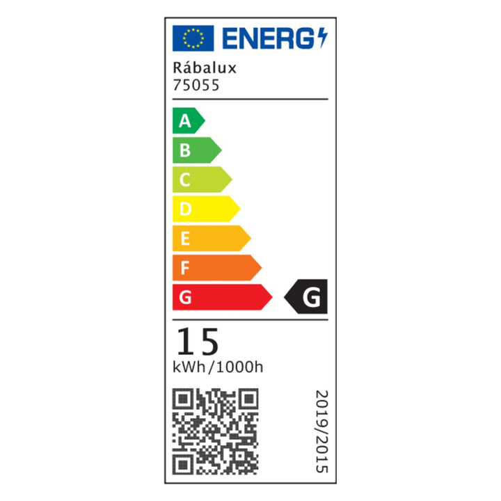 Lampada da bagno Rabalux Odran, LED 15 W, IP44, 4000 K, 75055