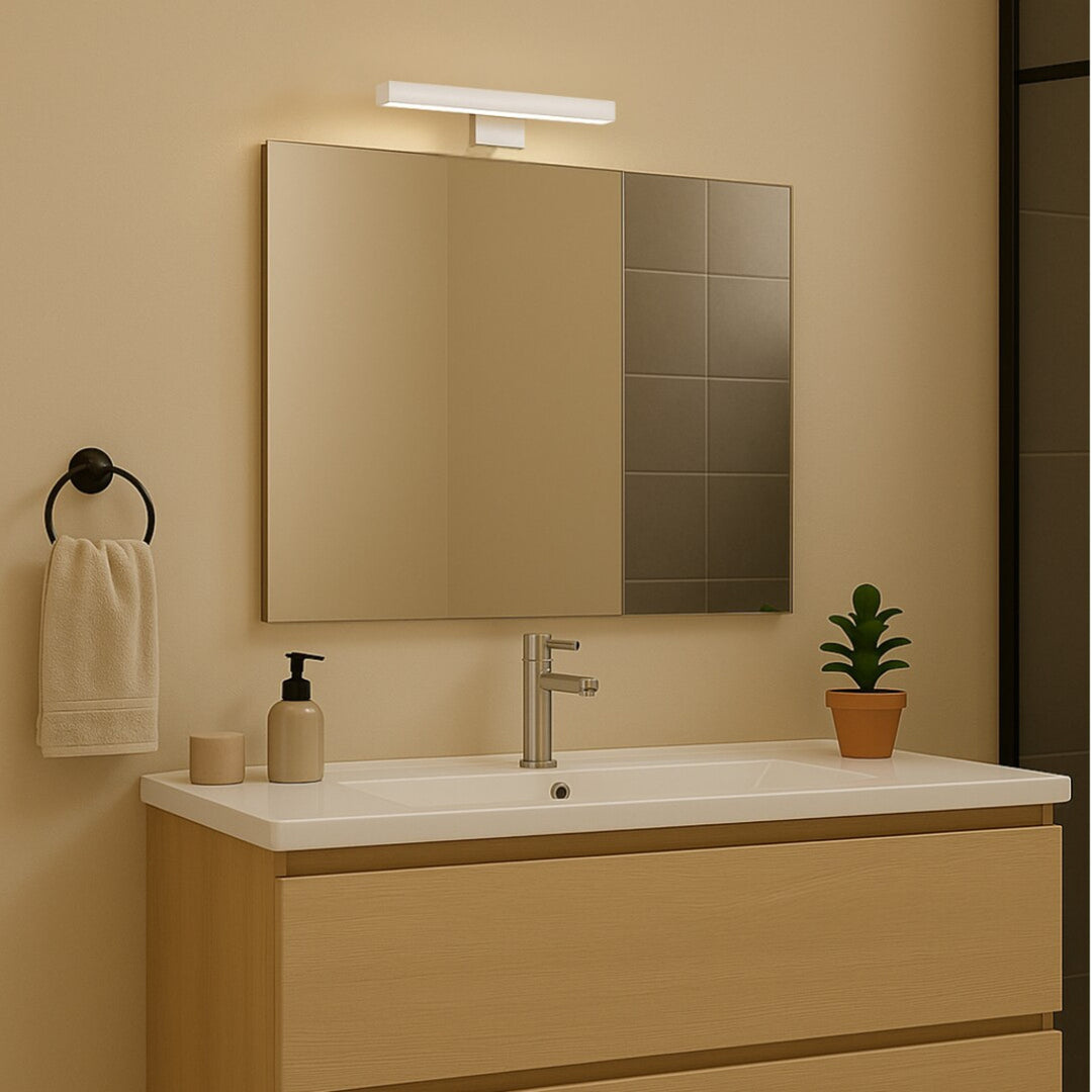 Lampada da bagno Rabalux Oliro LED 4 W cromata IP44 4000 K, 75047