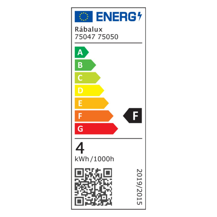 Lampada da bagno Rabalux Oliro LED 4 W cromata IP44 4000 K, 75047