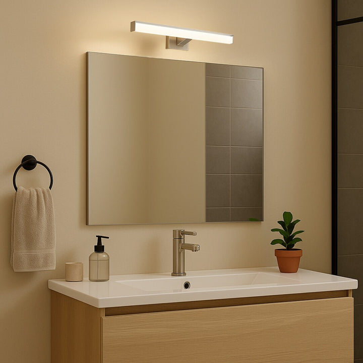 Lampada da bagno Rabalux Oliro LED 6 W cromata IP44 4000 K, 75048