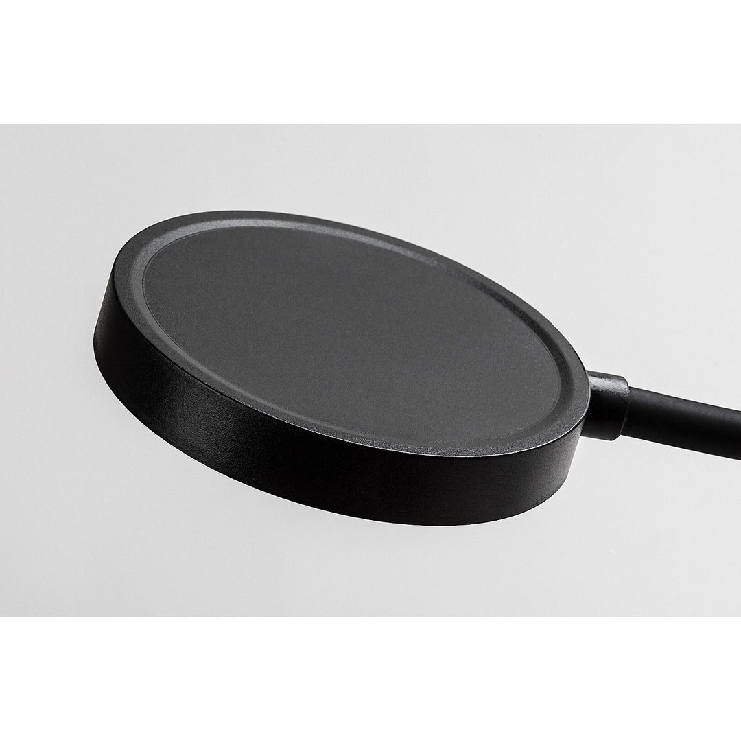 Applique Rabalux Tivro, LED 4 W, nera, IP20, 3 varianti di temperatura di colore: 3000, 4000, 6000, 71283