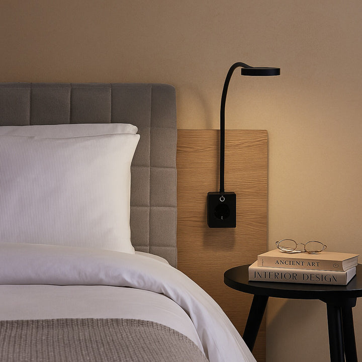 Applique Rabalux Tivro, LED 4 W, nera, IP20, 3 varianti di temperatura di colore: 3000, 4000, 6000, 71283