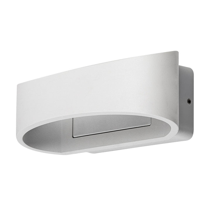 Applique da esterno Rabalux Gerla, bianca, LED 9 W, IP54, 3000 K, 77178
