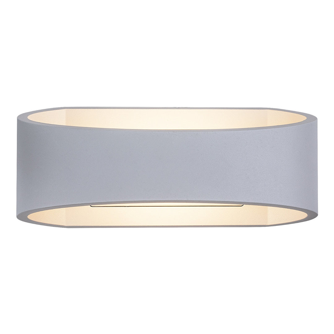 Applique da esterno Rabalux Gerla, bianca, LED 9 W, IP54, 3000 K, 77178