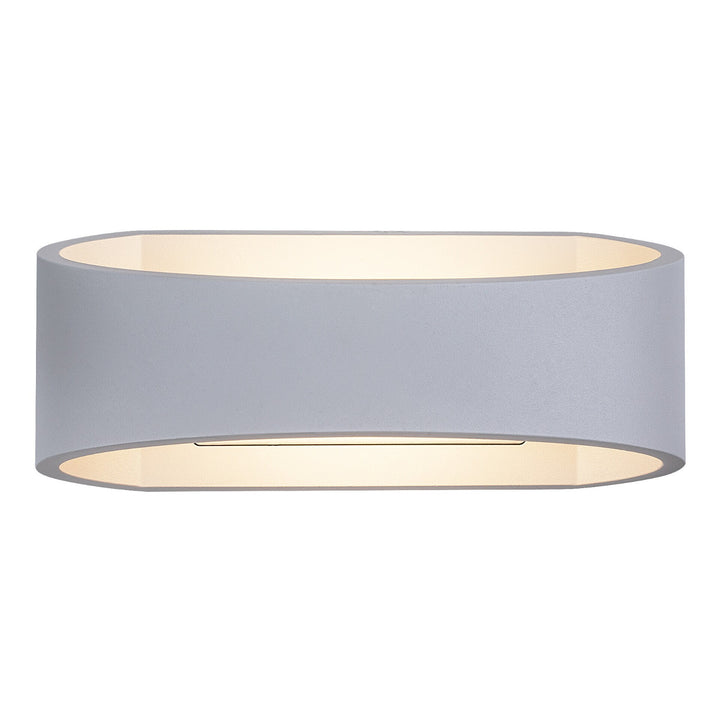 Applique da esterno Rabalux Gerla, bianca, LED 9 W, IP54, 3000 K, 77178