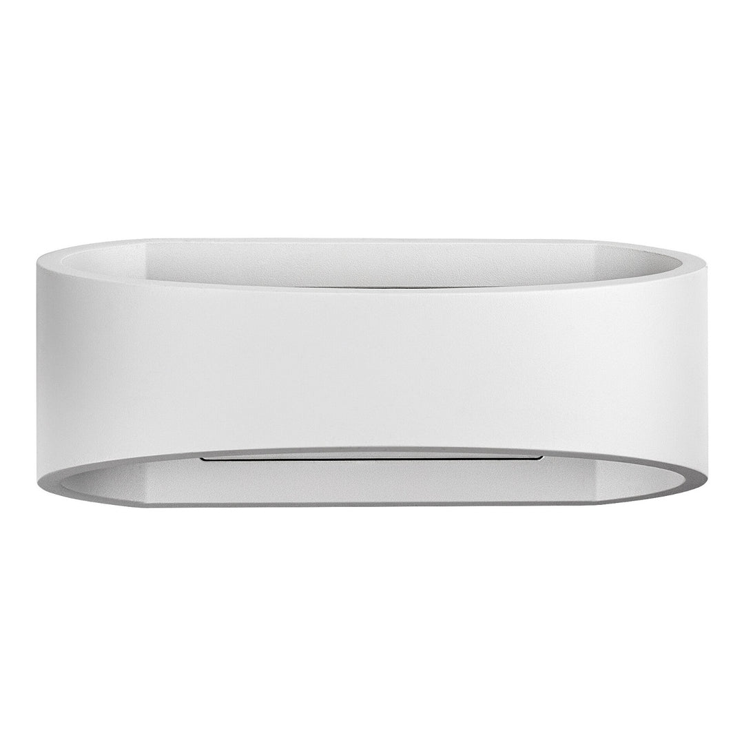 Applique da esterno Rabalux Gerla, bianca, LED 9 W, IP54, 3000 K, 77178