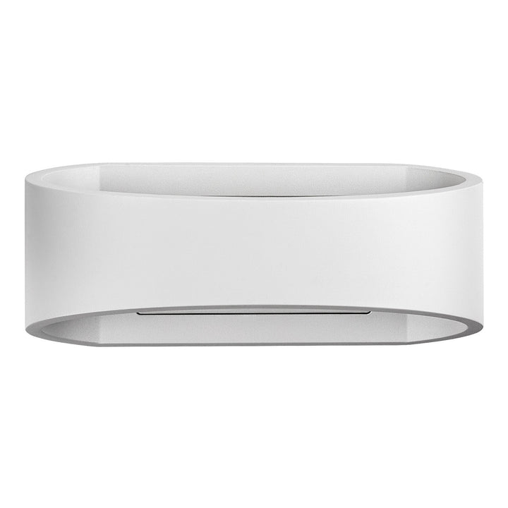 Applique da esterno Rabalux Gerla, bianca, LED 9 W, IP54, 3000 K, 77178