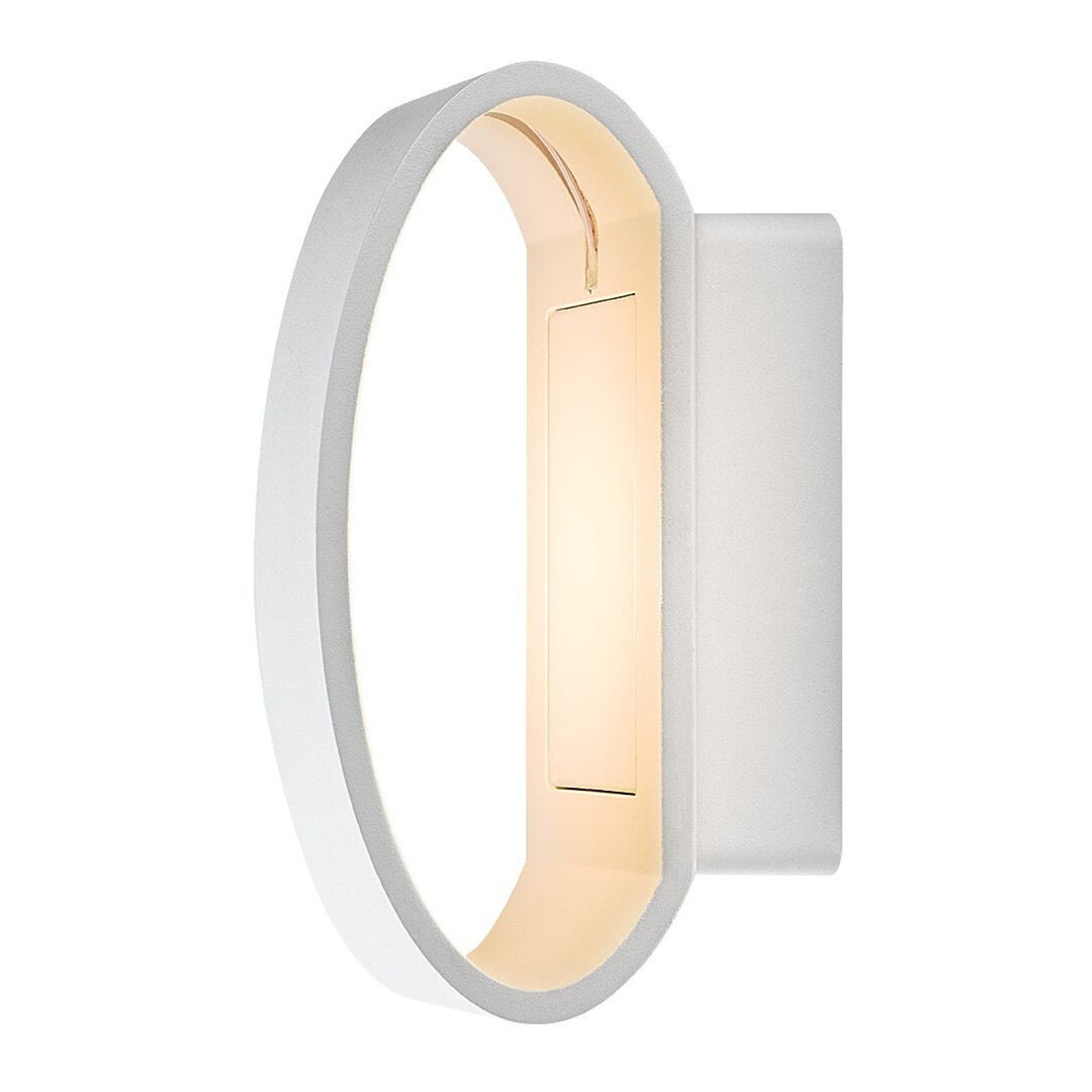 Applique da esterno Rabalux Gerla, bianca, LED 9 W, IP54, 3000 K, 77178