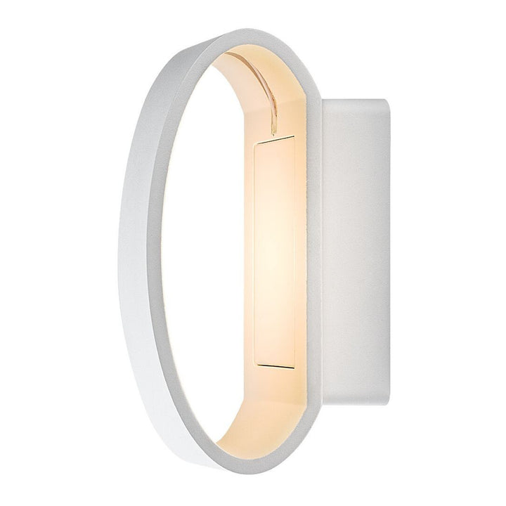 Applique da esterno Rabalux Gerla, bianca, LED 9 W, IP54, 3000 K, 77178
