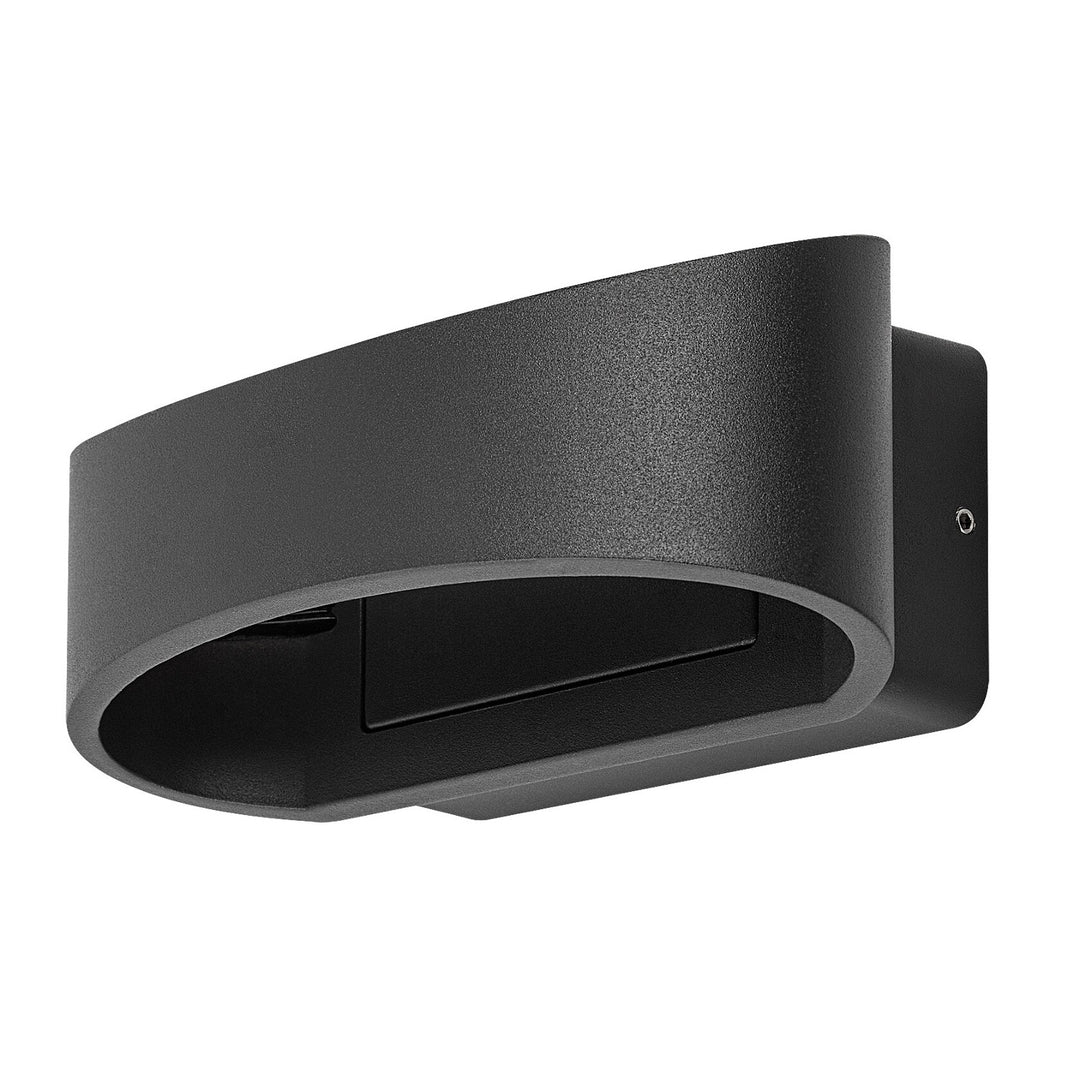 Lampada da parete per esterni Rabalux Gerla, antracite, LED 9 W, IP54, 3000 K, 77179