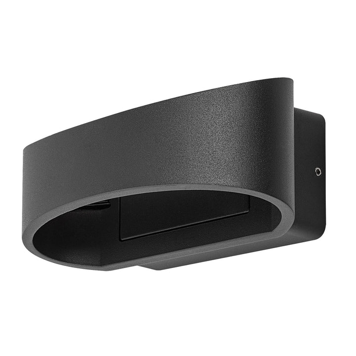 Lampada da parete per esterni Rabalux Gerla, antracite, LED 9 W, IP54, 3000 K, 77179