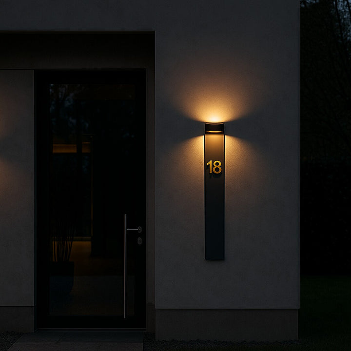 Lampada da parete per esterni Rabalux Gerla, antracite, LED 9 W, IP54, 3000 K, 77179