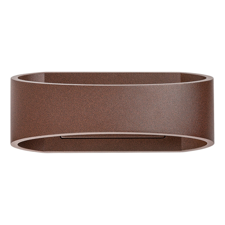 Lampada da parete per esterni Rabalux Gerla, marrone, LED 9 W, IP54, 3000 K, 77180