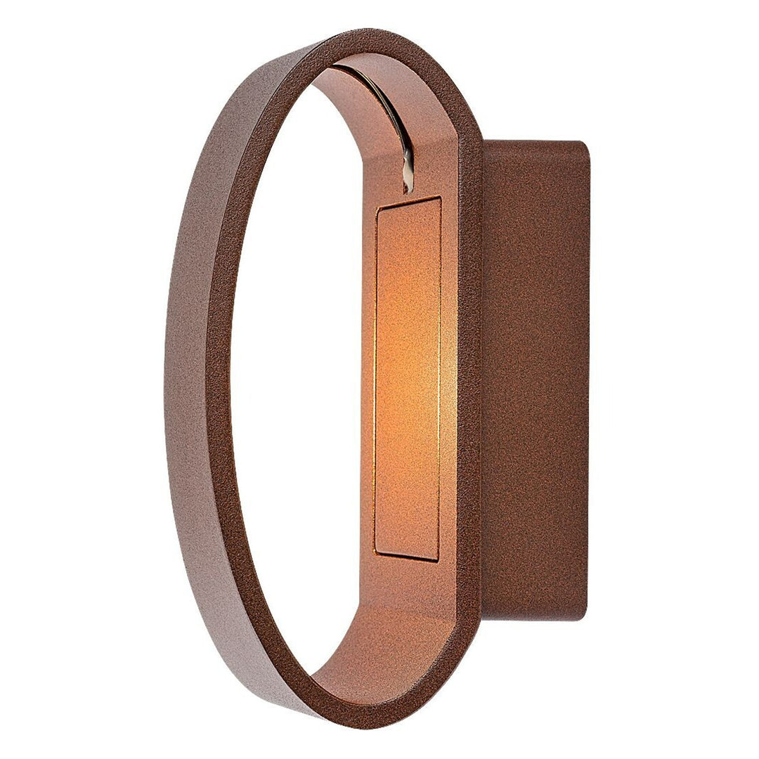 Lampada da parete per esterni Rabalux Gerla, marrone, LED 9 W, IP54, 3000 K, 77180