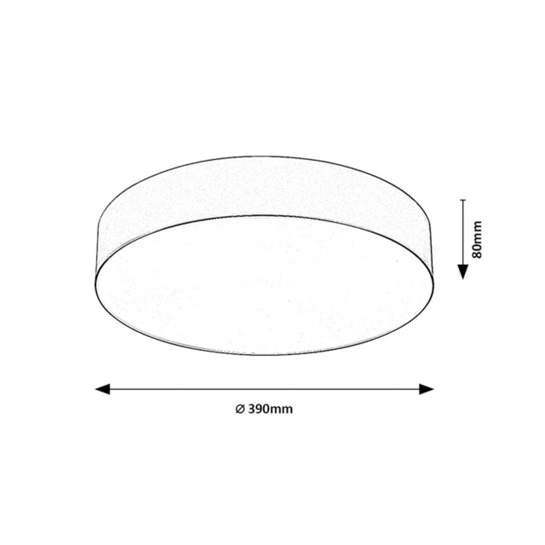 Lampada Rabalix Dolen, grigio-beige, 3x E27, max 9 W, IP43, 75068