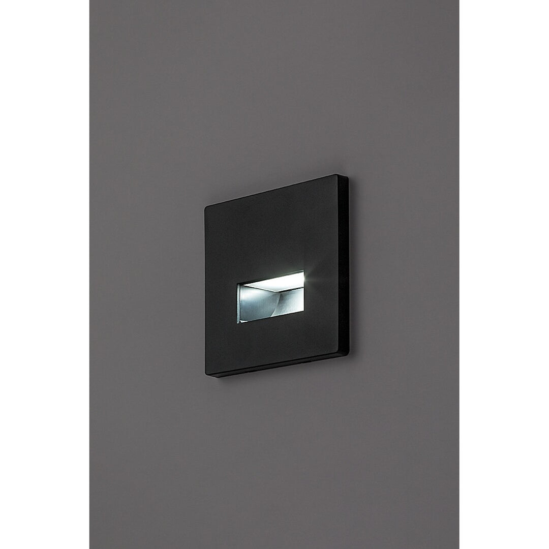Lampada Lunca LED 1 W, IP20, nera, temperatura di colore regolabile a 3000, 4500, 6500 K, 77195