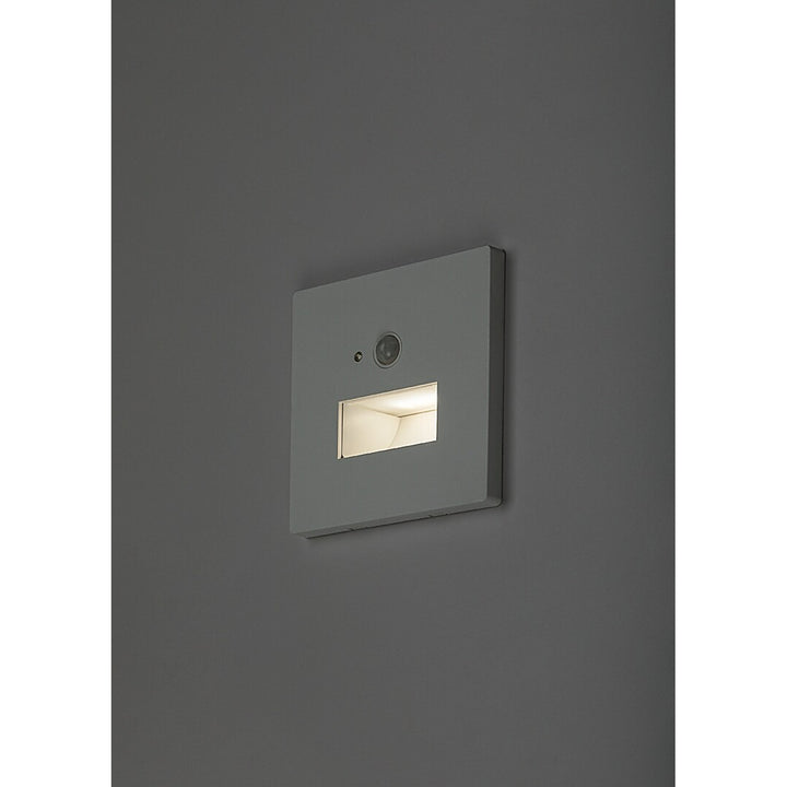 Lampada Lunca LED 1 W IP20 bianca 3000, 4500, 6500 K con sensore di movimento e sensore di luce, 77198