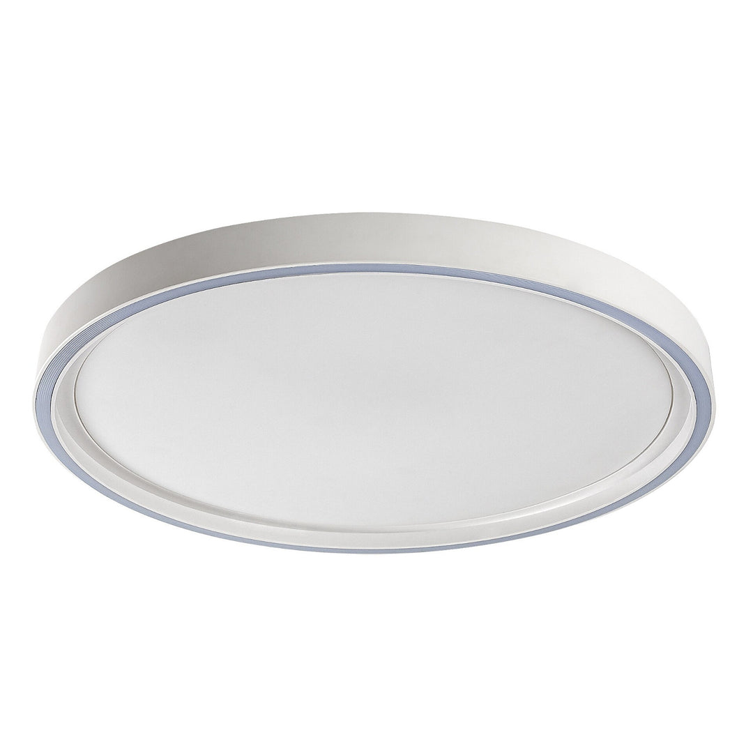 Lampada da soffitto Rabalux Zerina, 31 W, IP40, bianca, 3000-6500 K, funzione memoria, con telecomando, funzione timer, effetto luce notturna, 75086