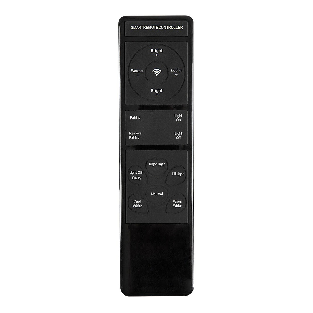 Lampada da soffitto Rabalux Zerina, 31 W, IP40, bianca, 3000-6500 K, funzione memoria, con telecomando, funzione timer, effetto luce notturna, 75086