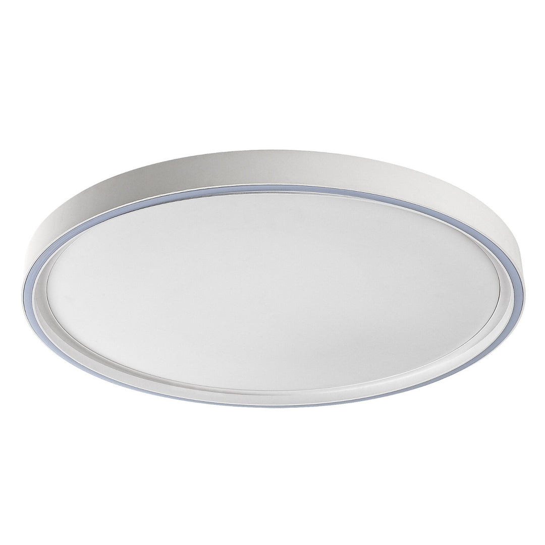 Lampada da soffitto Rabalux Zerina, 54 W, IP40, bianca, 3000-6500 K, funzione memoria, con telecomando, funzione timer, effetto luce notturna, 75087