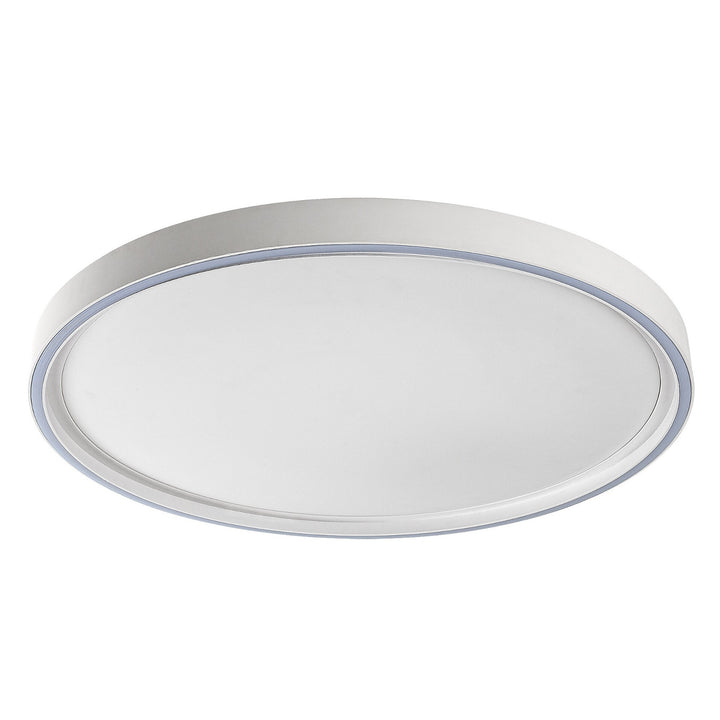 Lampada da soffitto Rabalux Zerina, 54 W, IP40, bianca, 3000-6500 K, funzione memoria, con telecomando, funzione timer, effetto luce notturna, 75087