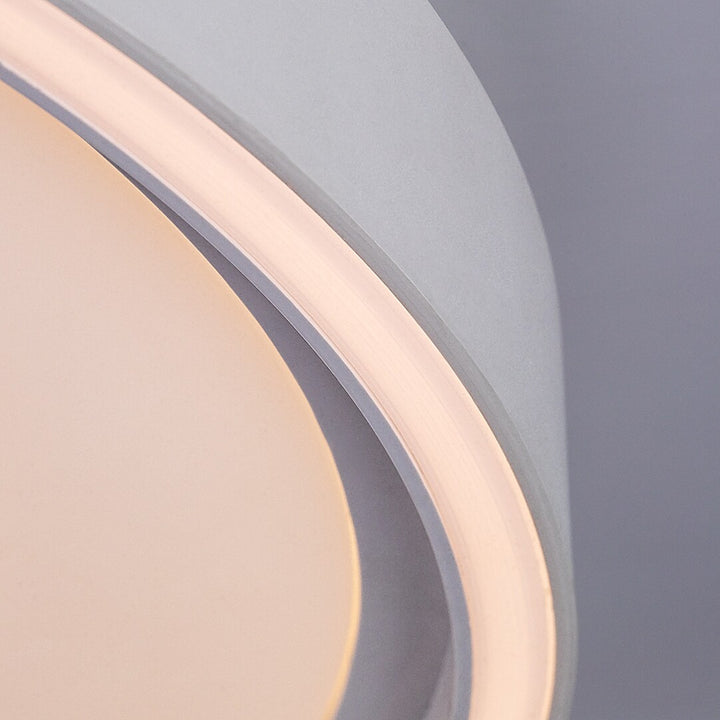 Lampada da soffitto Rabalux Zerina, 54 W, IP40, bianca, 3000-6500 K, funzione memoria, con telecomando, funzione timer, effetto luce notturna, 75087