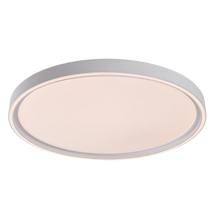 Lampada da soffitto Rabalux Zerina, 54 W, IP40, bianca, 3000-6500 K, funzione memoria, con telecomando, funzione timer, effetto luce notturna, 75087