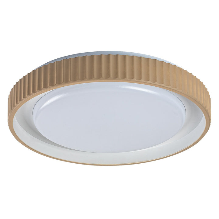 Lampada Pastello LED 48 W IP20 grigio-beige 3000-6500 K, funzione di memoria con telecomando, funzione timer, effetto luce notturna, 71345