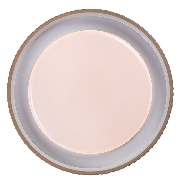 Lampada Pastello LED 48 W IP20 grigio-beige 3000-6500 K, funzione di memoria con telecomando, funzione timer, effetto luce notturna, 71345