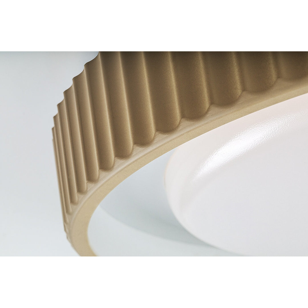 Lampada Pastello LED 48 W IP20 grigio-beige 3000-6500 K, funzione di memoria con telecomando, funzione timer, effetto luce notturna, 71345