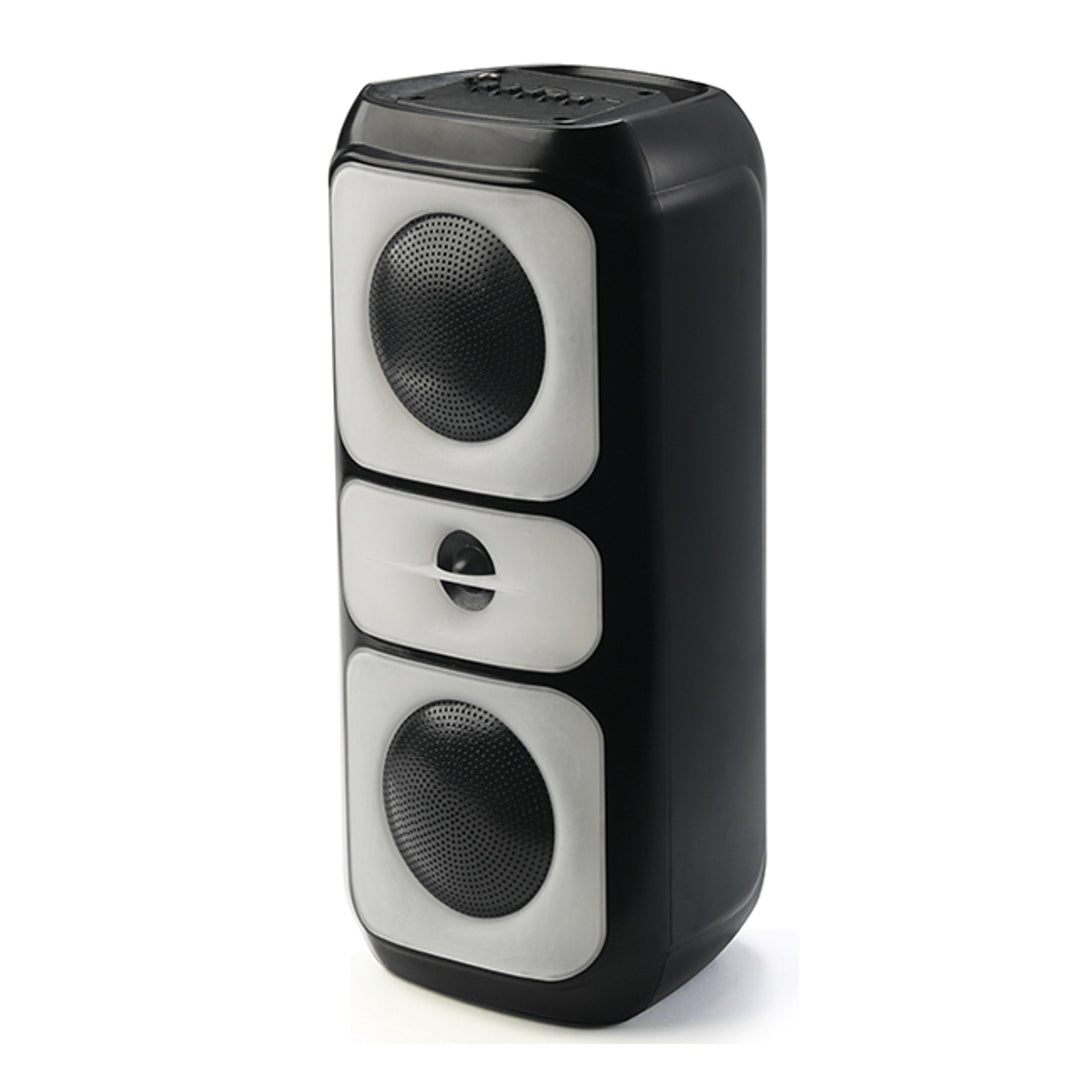 Altoparlante wireless Tracer, Bluetooth 5.0, potenza RMS 20 W, modalità karaoke, microfono, Powervox P2 TWS