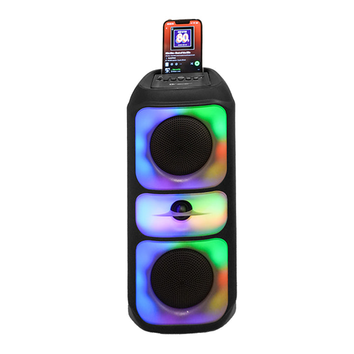 Altoparlante wireless Tracer, Bluetooth 5.0, potenza RMS 20 W, modalità karaoke, microfono, Powervox P2 TWS