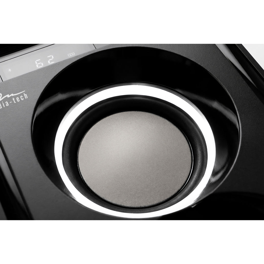 Altoparlante Bluetooth portatile OVERBOX MT3186, radio FM, supporto per schede SD e USB, potenza RMS 30 W, Mediatech
