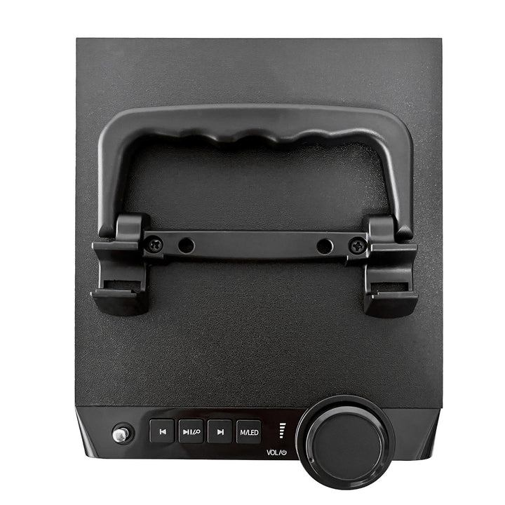 Altoparlante Bluetooth portatile OVERBOX MT3186, radio FM, supporto per schede SD e USB, potenza RMS 30 W, Mediatech