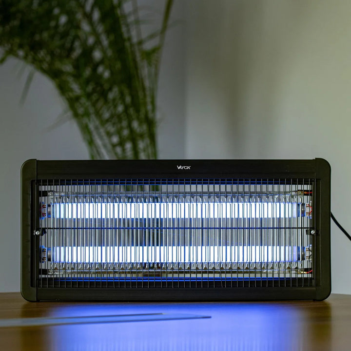 Lampada elettrostatica per zanzare, mosche e falene, trappola elettrica, UV, 30 W, Vayox