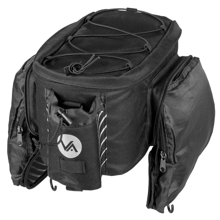 Borsa da bicicletta per portapacchi posteriore, capacità 12 l, impermeabile, Vayox