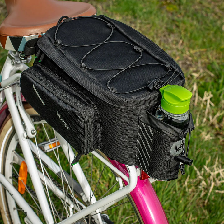Borsa da bicicletta per portapacchi posteriore, capacità 12 l, impermeabile, Vayox