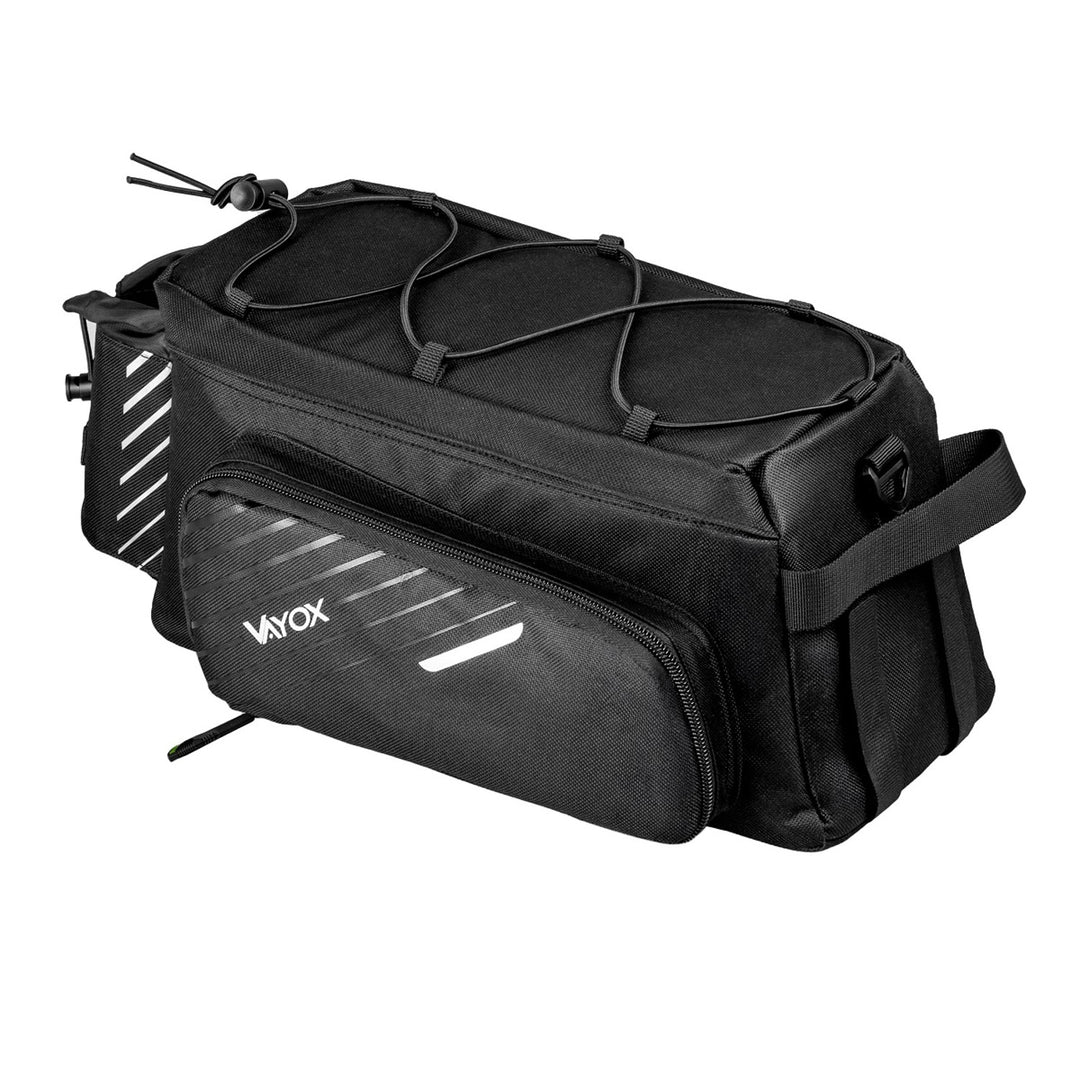 Borsa da bicicletta per portapacchi posteriore, capacità 12 l, impermeabile, Vayox