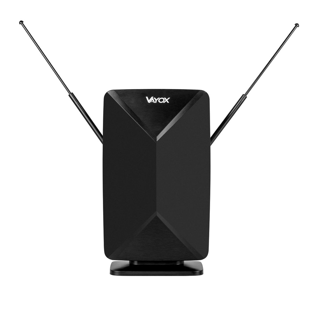 Antenna attiva, da interno, da esterno, DVB-T2, TV terrestre 4K, Vayox