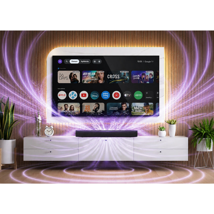 MECOOL KS3 UHD OTT Soundbar + subwoofer + 2 altoparlanti