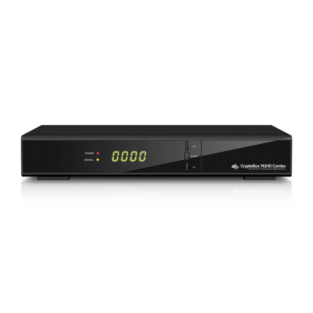 Decoder AB CryptoBox 742HD Combo DVB-T2/S2/C Full HD