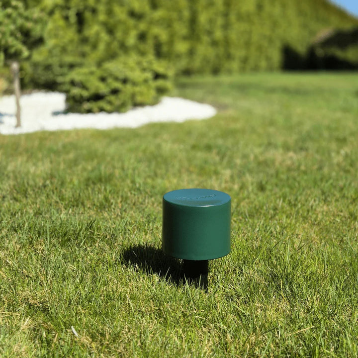 Repellente acustico professionale per talpe e arvicole, batteria da 4400 mAh, IP65, Viano OK1, 2 pezzi