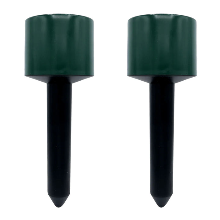 Repellente acustico professionale per talpe e arvicole, batteria da 4400 mAh, IP65, Viano OK1, 2 pezzi