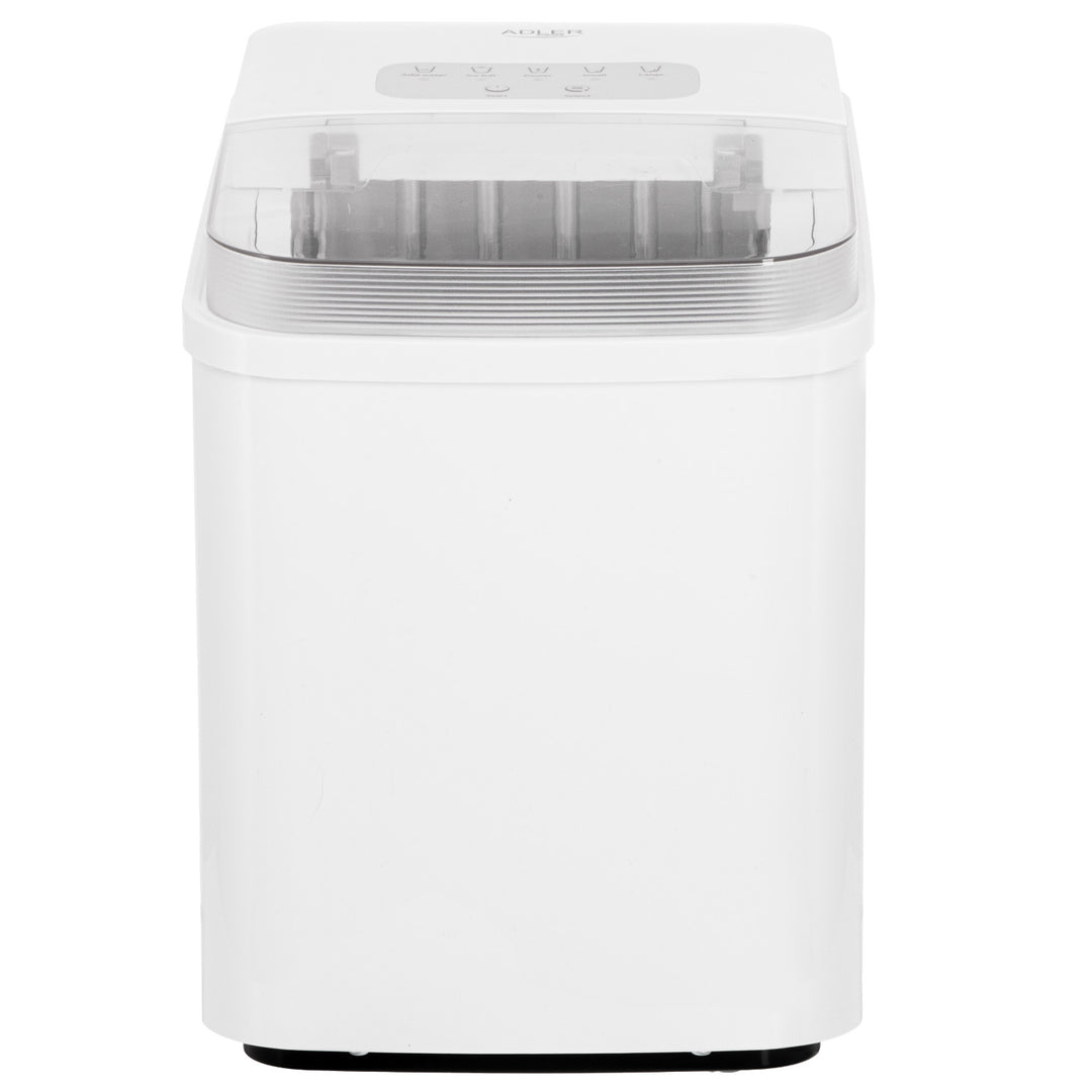 Macchina per il ghiaccio, 12 kg/24h, 2 dimensioni dei cubetti, modalità di pulizia, funzionamento silenzioso, pannello touch, AD 8800, Adler