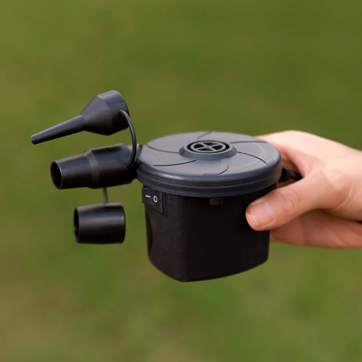 Pompa elettrica per materassi e piscine, 12 V, 230 V, Teesa