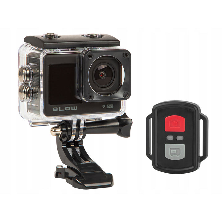 Videocamera sportiva Pro4U 5K Blow, qualità 5K Ultra HD, 20 megapixel, obiettivo grandangolare da 160°, impermeabile, telecomando, 78-568#