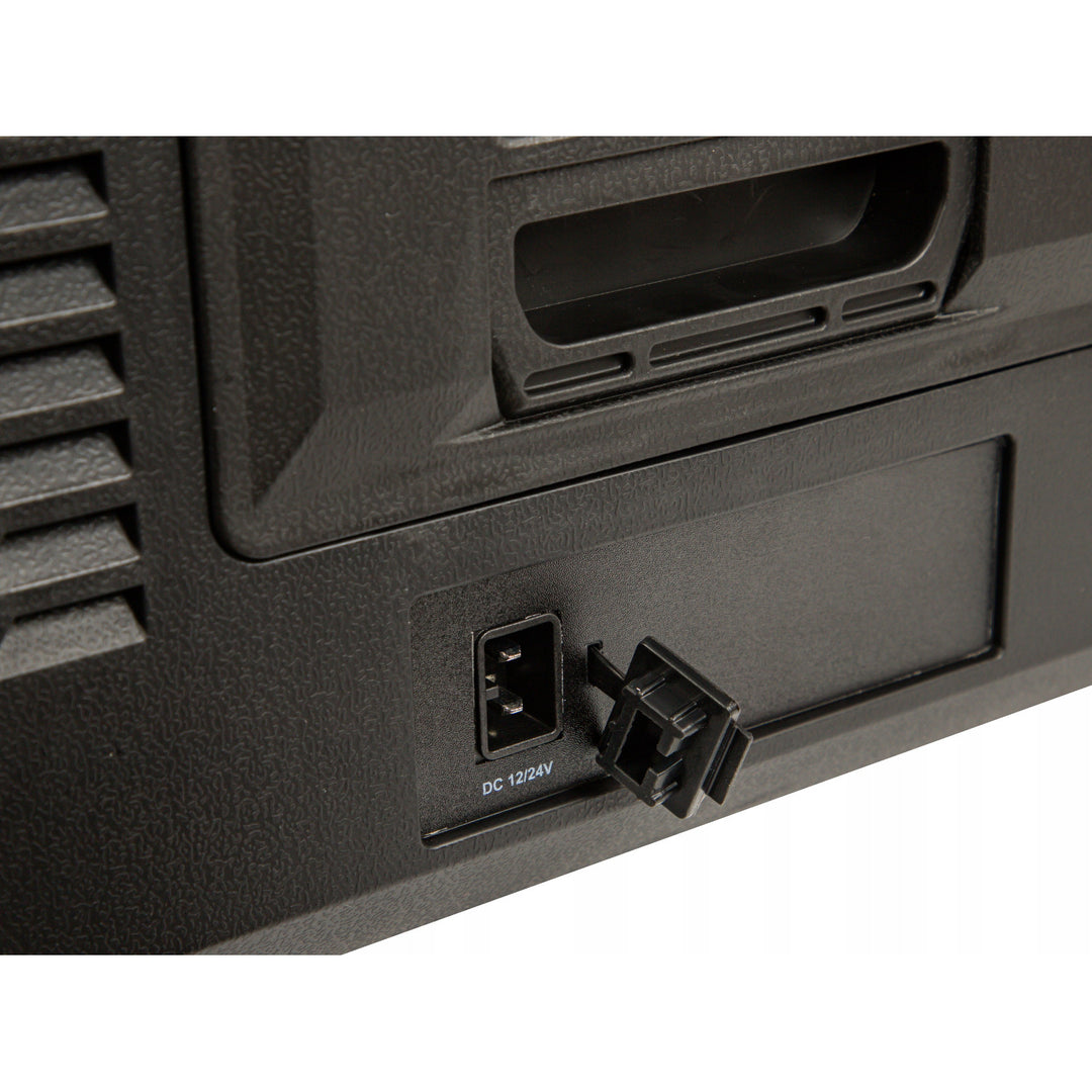 Frigorifero da viaggio per auto a compressore Blow, capacità 35 L, pannello di controllo touch, 12 V, 24 V e 230 V, presa USB-C, 44-208#