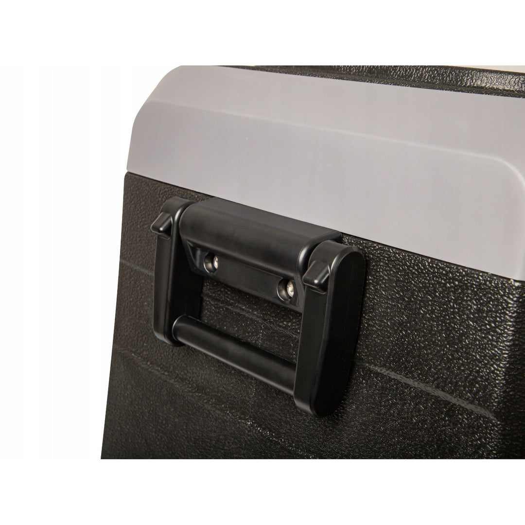 Frigorifero da viaggio per auto a compressore Blow, capacità 35 L, pannello di controllo touch, 12 V, 24 V e 230 V, presa USB-C, 44-208#