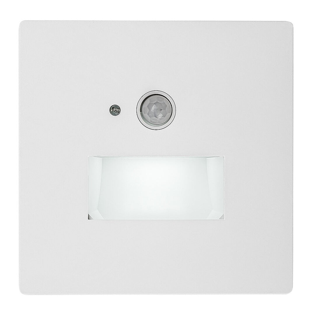 Lampada Lunca LED 1 W IP20 bianca 3000, 4500, 6500 K con sensore di movimento e sensore di luce, 77198, 4 pezzi